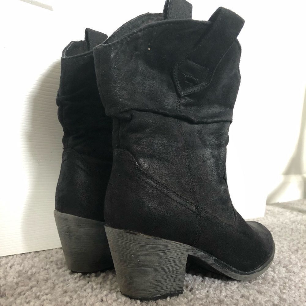 Rocketdog Sheriff Black Western Boots - Picture 4 of 5